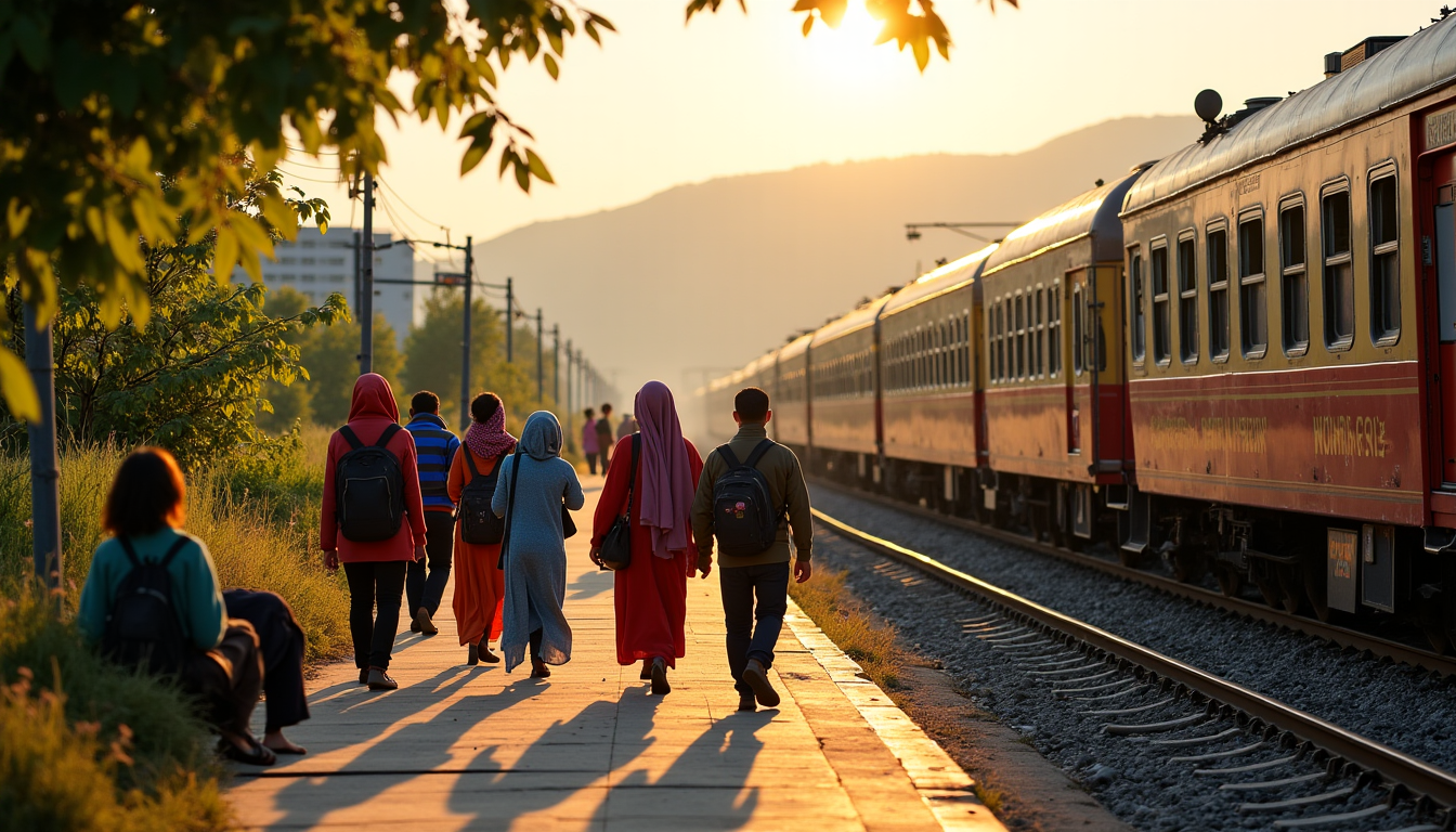 Illustration : les transports locaux constituent une autre source d'économies — voyager autrement : explorer les merveilles cachées du monde