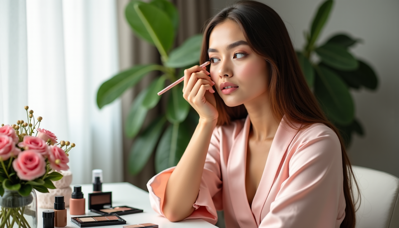 Illustration : l au quotidien estompez toujours vos fards à — sublimez votre style avec des astuces beauté inattendues