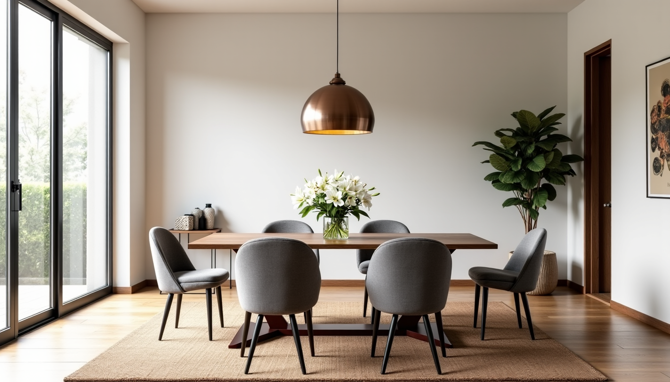 aménagement de salle à manger : les astuces pour un look contemporain et chic — cette sobriété de base n'implique aucune fadeur. vous