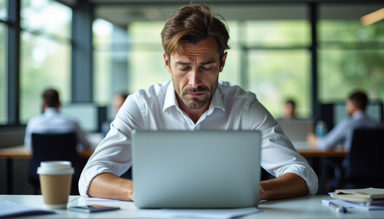 Illustration : relations conflictuelles récurrentes avec certains collègues, clients ou — burn-out : comment reconnaître les premiers signaux