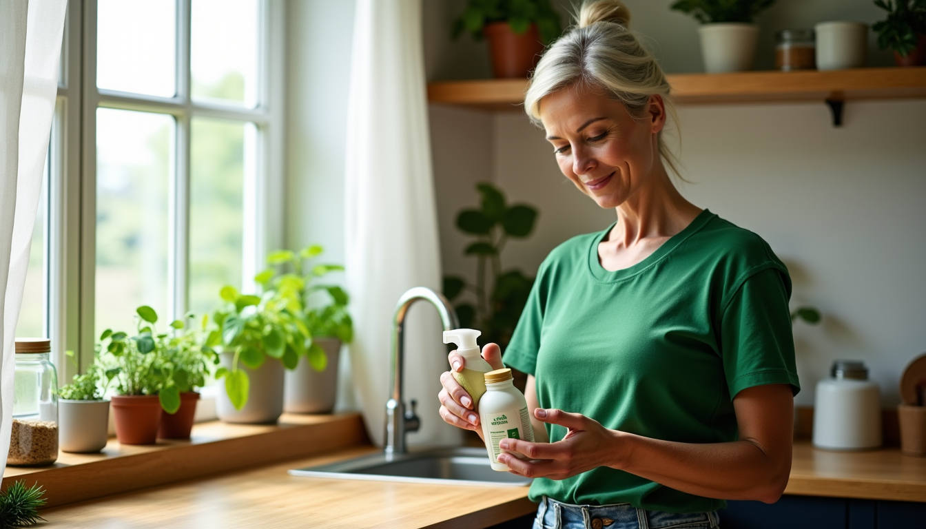 Illustration : les labels environnementaux guident vers des produits respectueux — style de vie éco-responsable : gestes simples à adopter