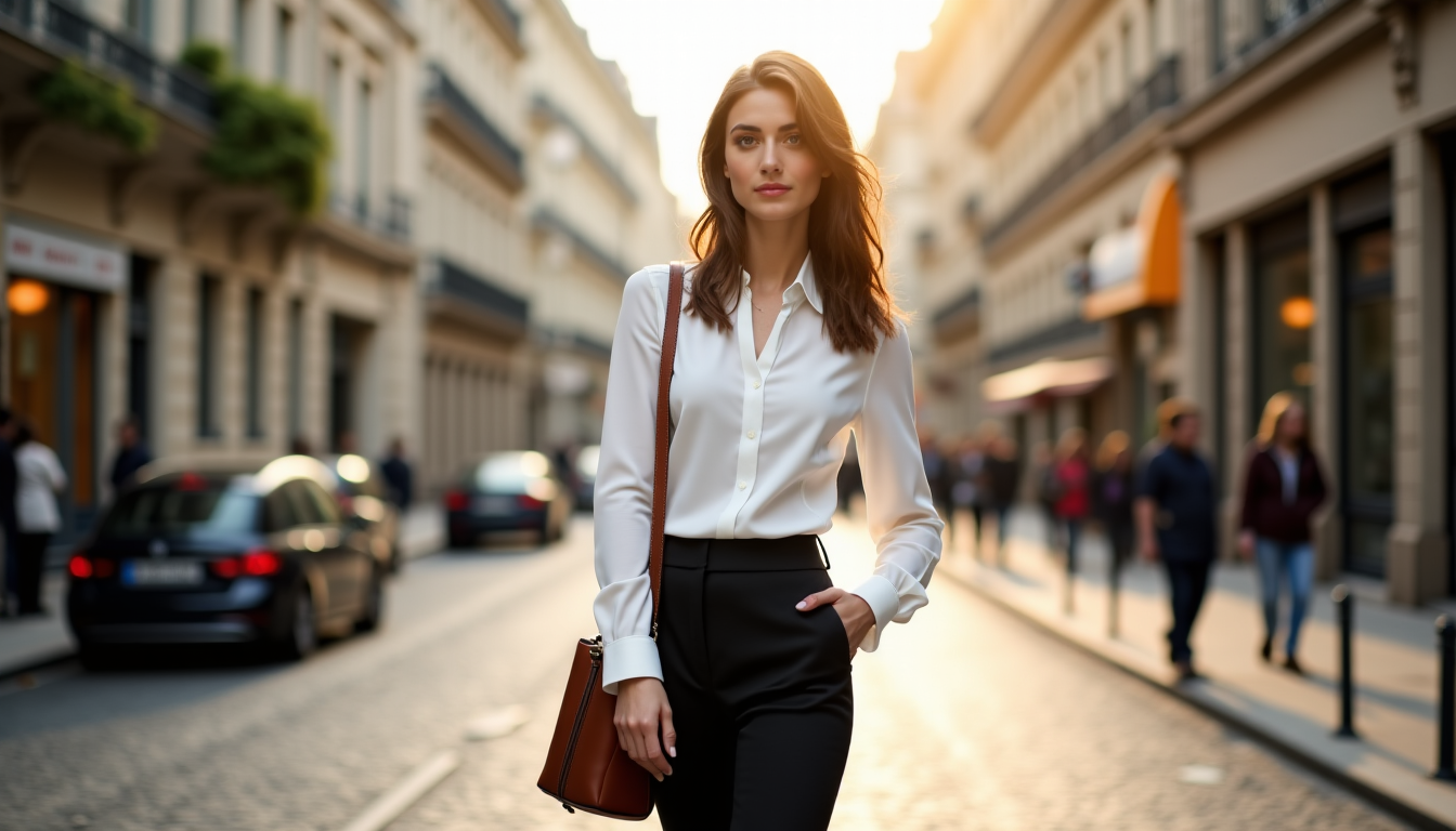 Illustration : sac rigide, chaussures classiques élégance intemporelle accessoires trop — accessoires indispensables pour rehausser une tenue simple