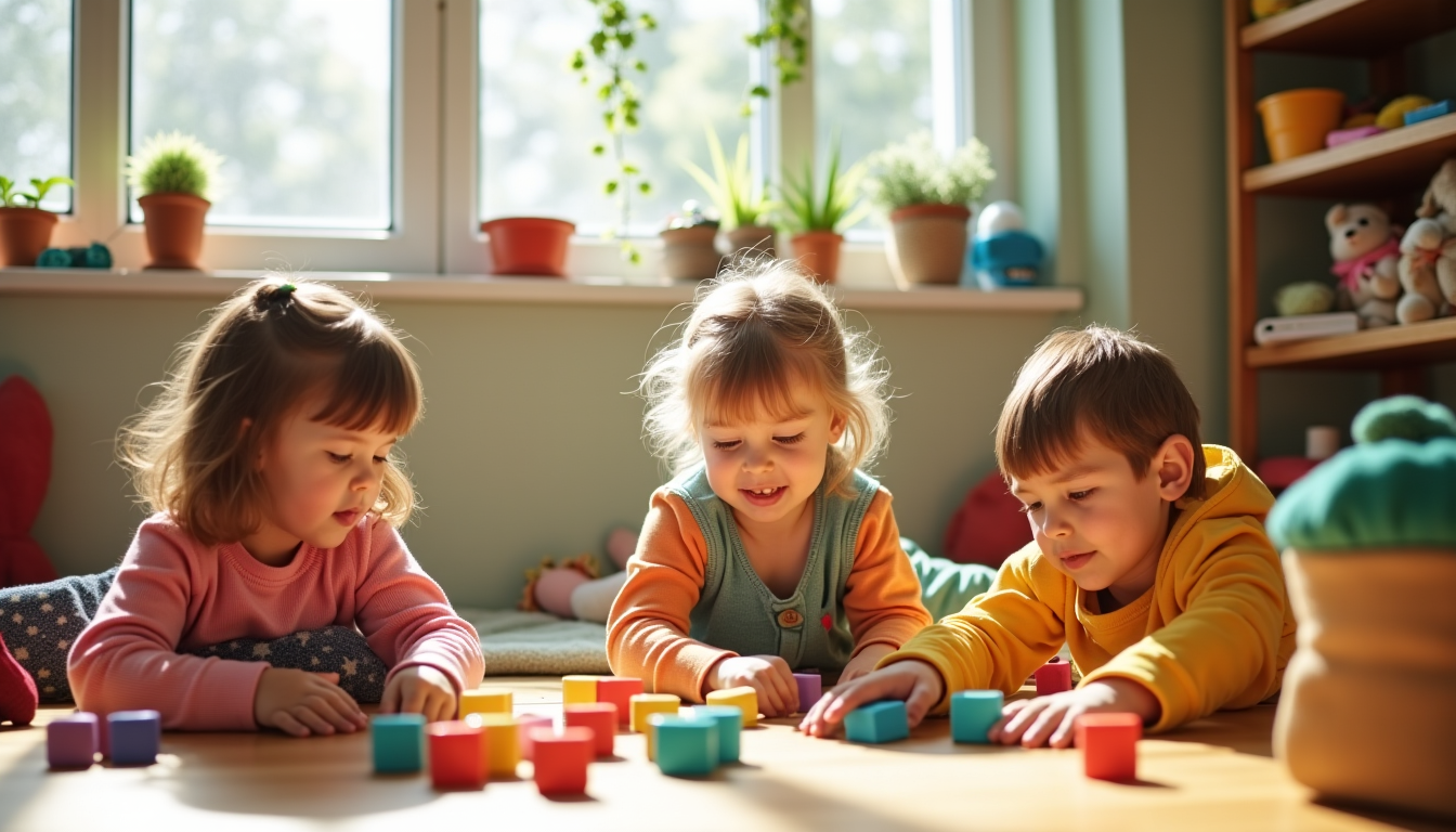 Illustration : la qualité des matériaux mérite une attention particulière. — jeux éducatifs pour développer l’imagination des enfants