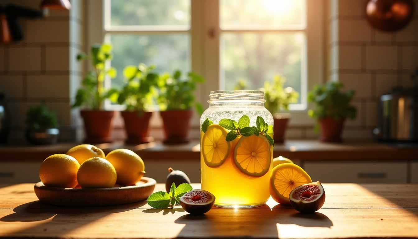 Illustration : s sont prêts à être réutilisés immédiatement pour — réussir votre recette de kéfir de fruits facile : le guide pas à pas