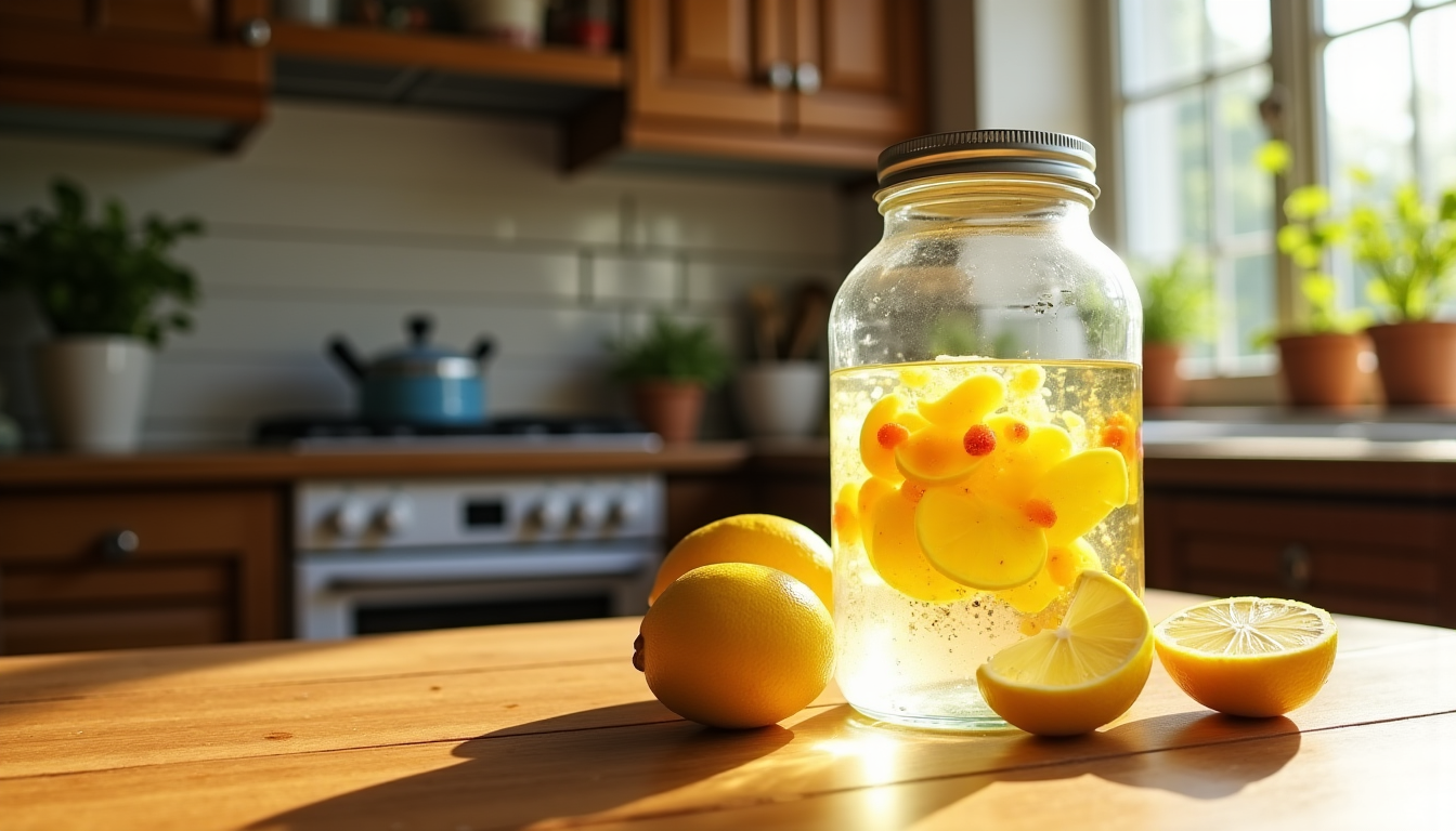 Illustration : le froid ralentira considérablement la fermentation, stabilisant la — kéfir de fruits : la recette inratable pour les débutants