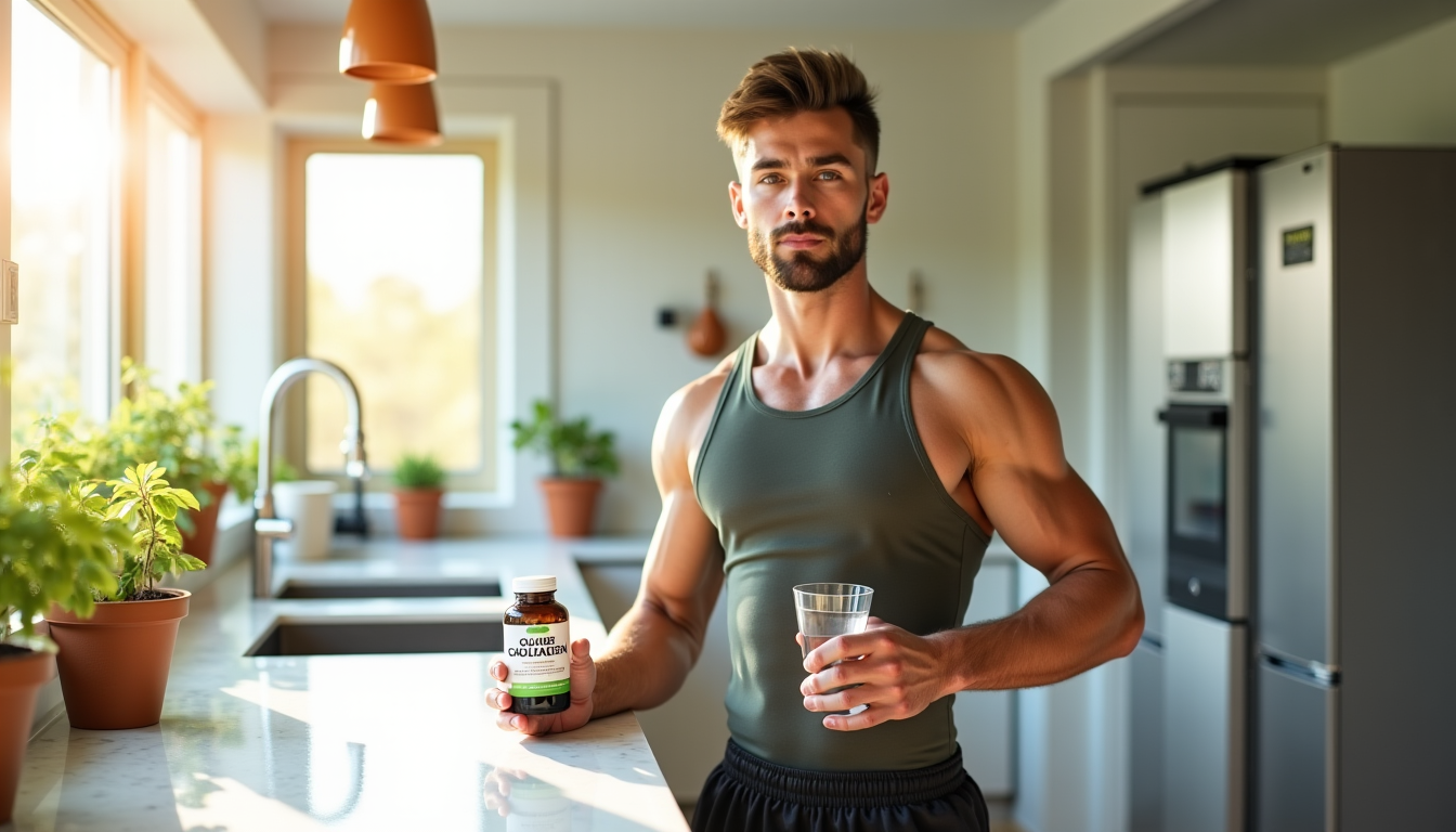 Illustration : vous pouvez par exemple prendre une dose le — hydrolysat de collagène : pourquoi est-il indispensable en musculation ?