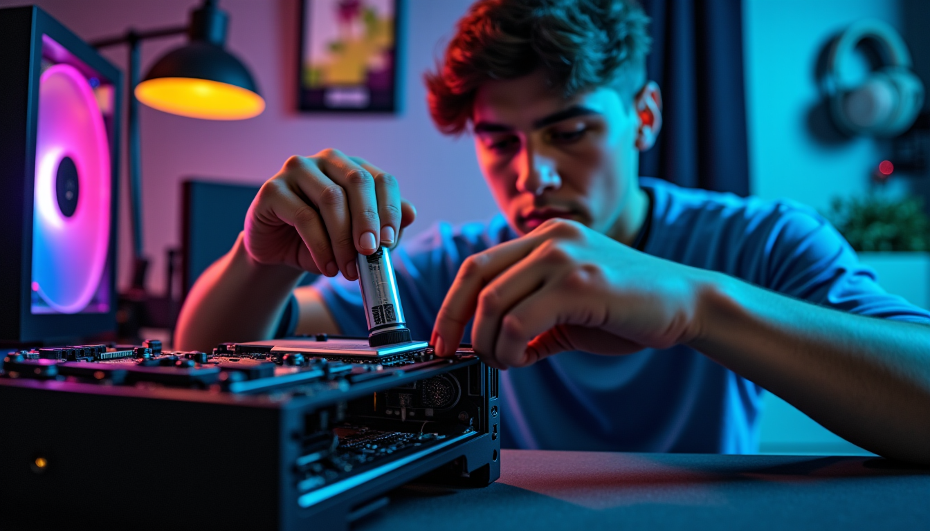 Illustration : la pâte thermique est un élément minuscule mais — erreurs qui te font perdre en performance gaming