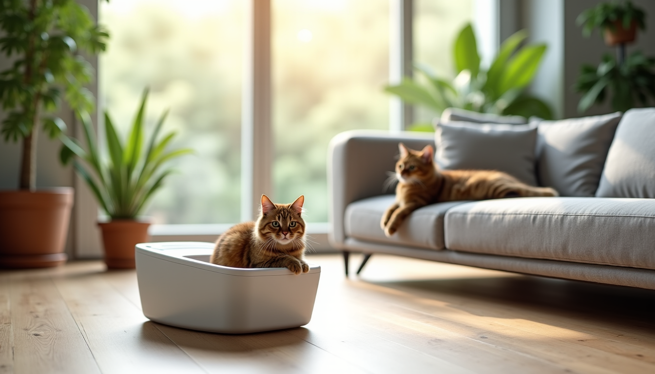 litière pour chat : comment faire le bon choix facilement — l'avantage principal réside dans la facilité de nettoyage