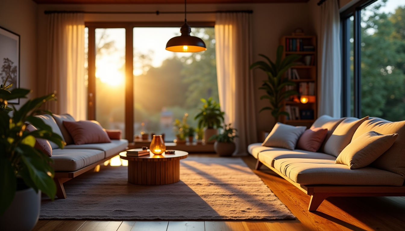 Illustration : l'éclairage joue un rôle fondamental dans la perception — 8 projets bricolage simples pour améliorer son intérieur rapidement