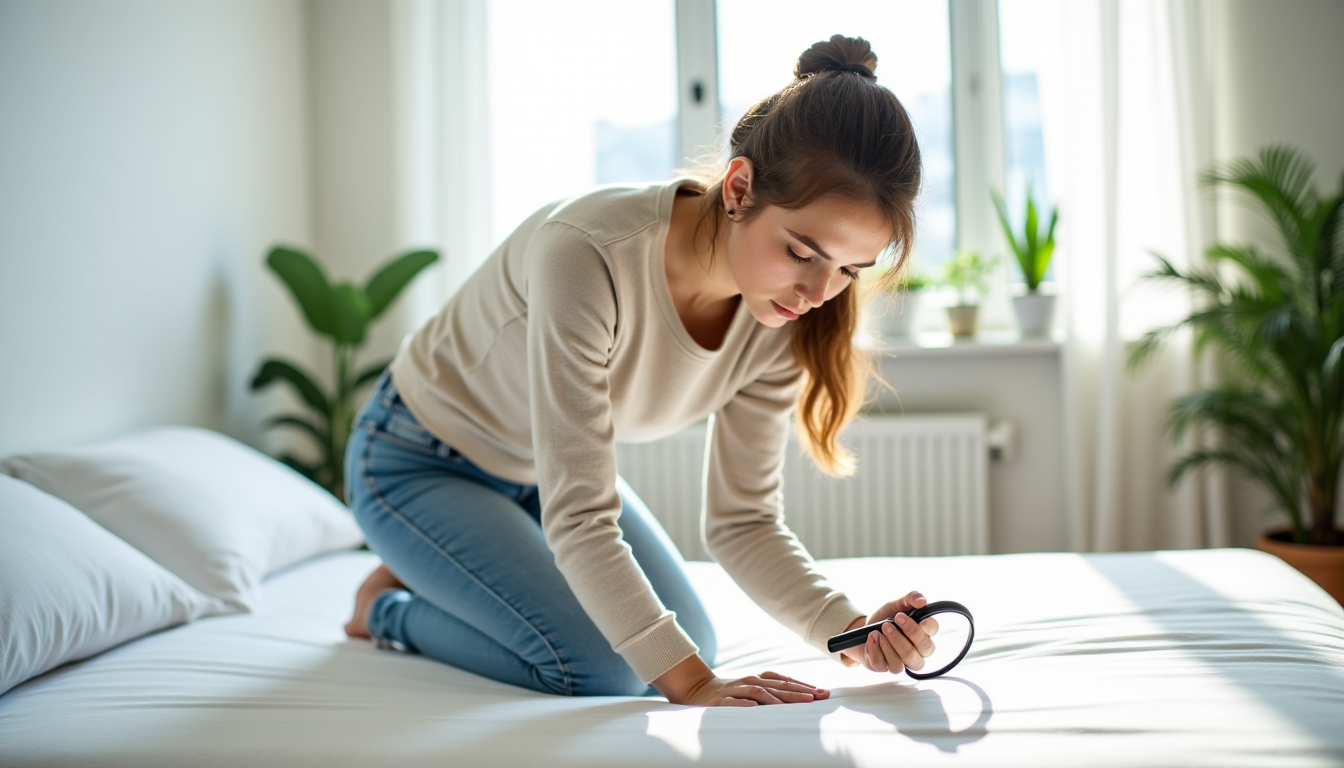 Illustration : "la détection précoce des punaises de lit ne — piqûres de punaises de lit : reconnaître les signes avant l'infestation