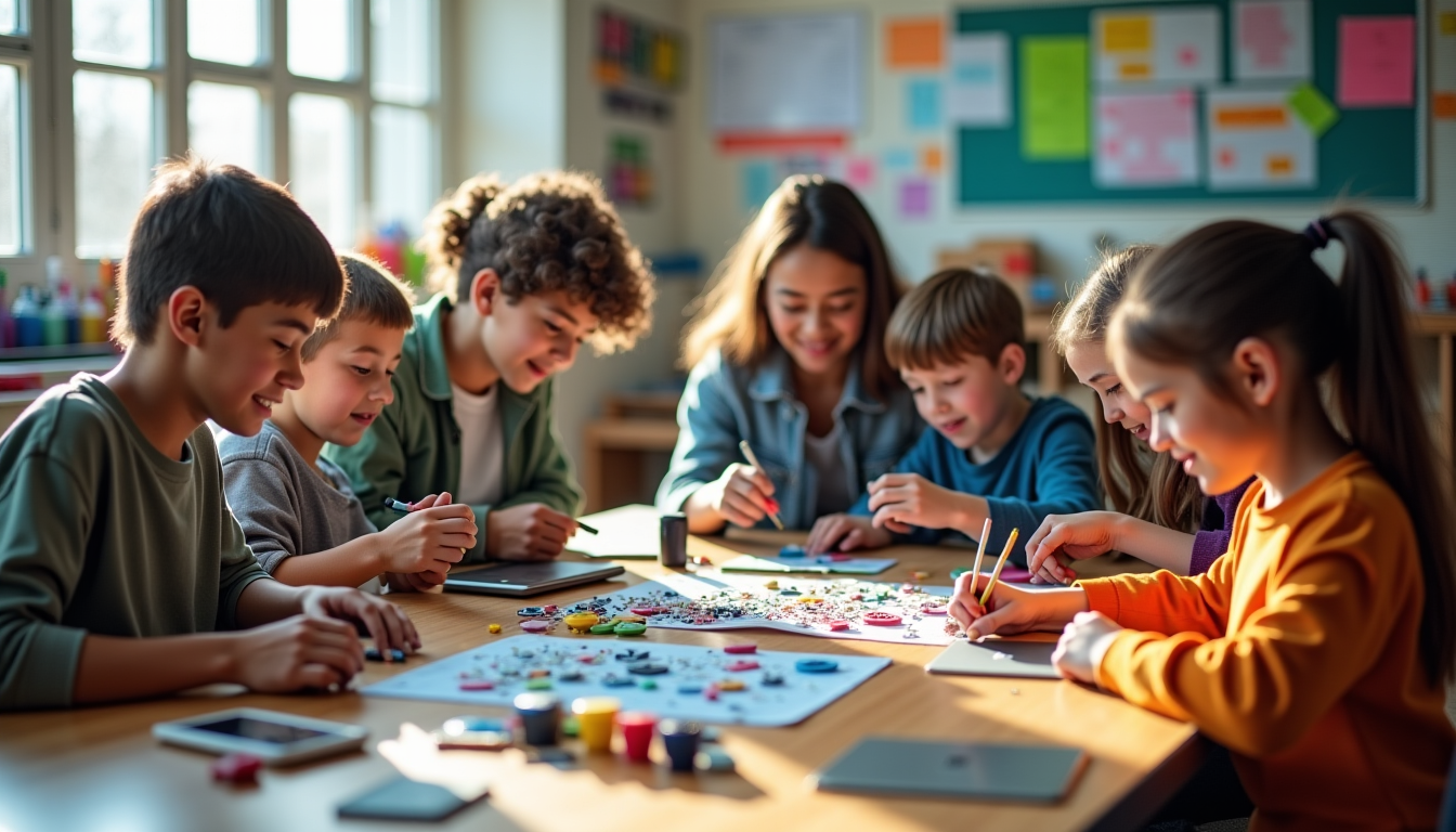 crée du matériel pédagogique ou des machines pour fabriquer des aimants, des porte-clés et des badges — cette simplicité d'utilisation rend ces machines idéales pour