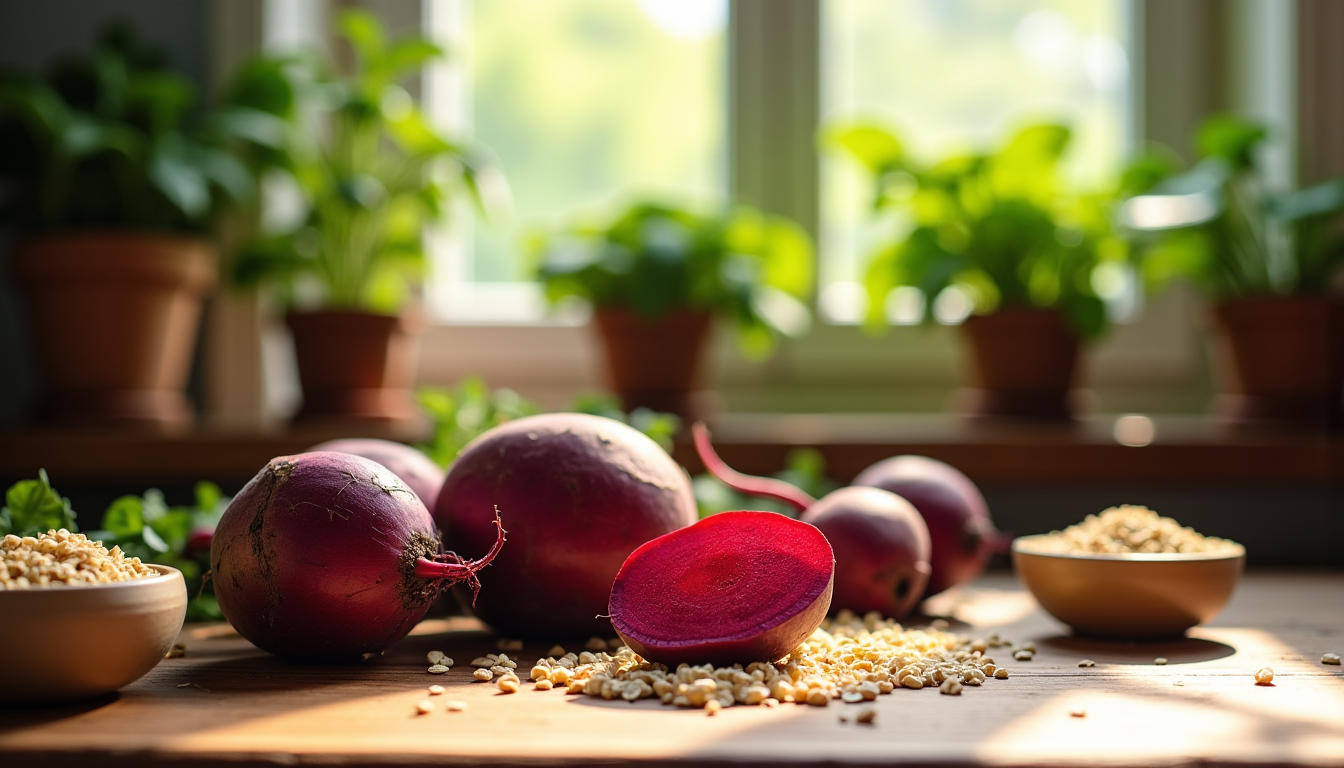 anti-fatigue : quels aliments privilégier pour booster votre énergie naturellement — ottes, betteraves. en plus de leurs glucides, ils
