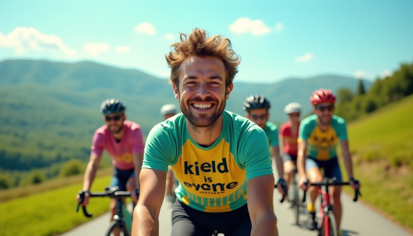 idée cadeau originale : le t-shirt cycliste qui fera rire tout le peloton — les cyclistes apprécient particulièrement les jeux de mots