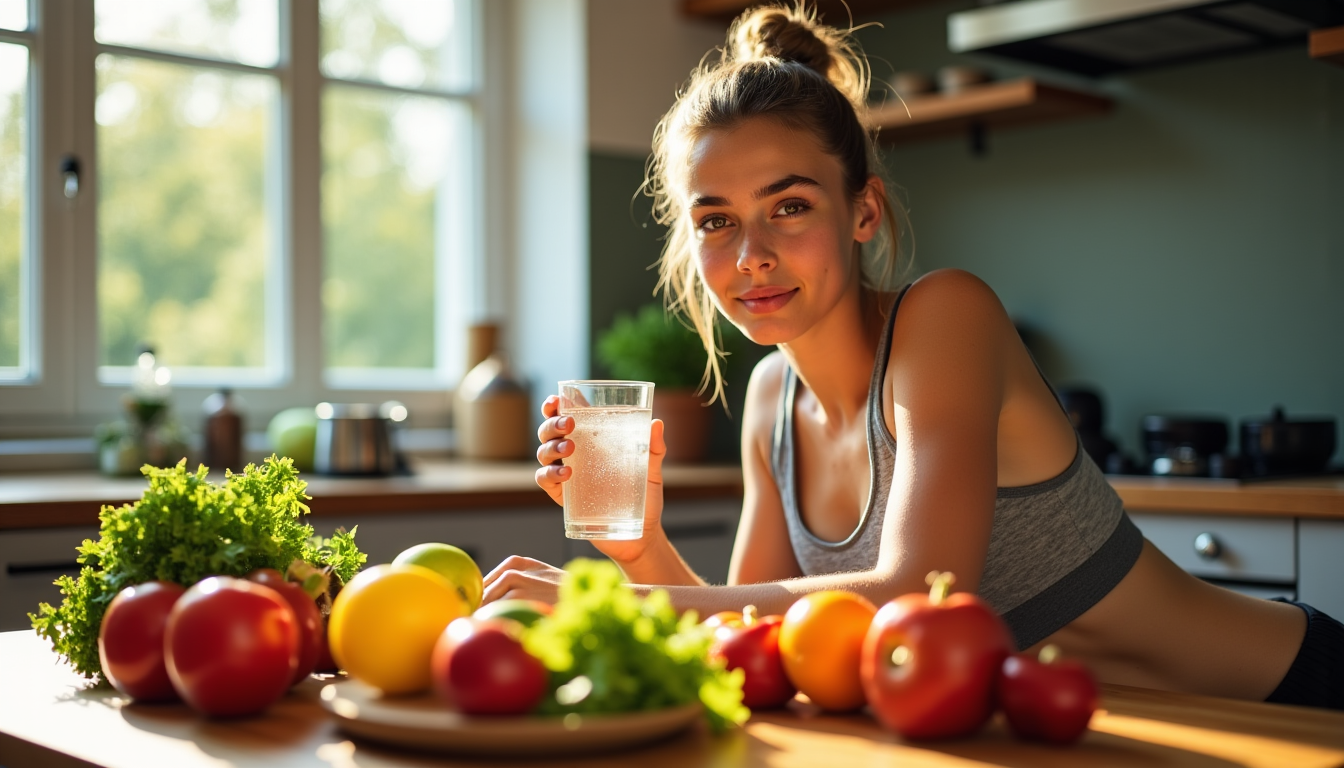 alimentation et sport : comment équilibrer son assiette sans se priver ? — pour les entraînements de moins d'une heure, l'eau