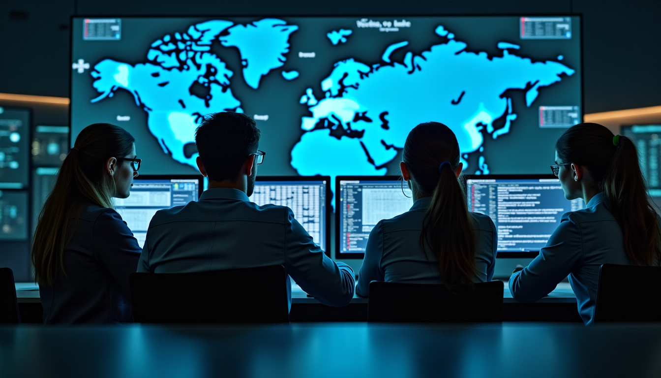 Illustration : les cyberattaques, quant à elles, ciblent des infrastructures — actualité internationale 2026 : les 5 dossiers géopolitiques qui redéfinissent l'équilibre mondial