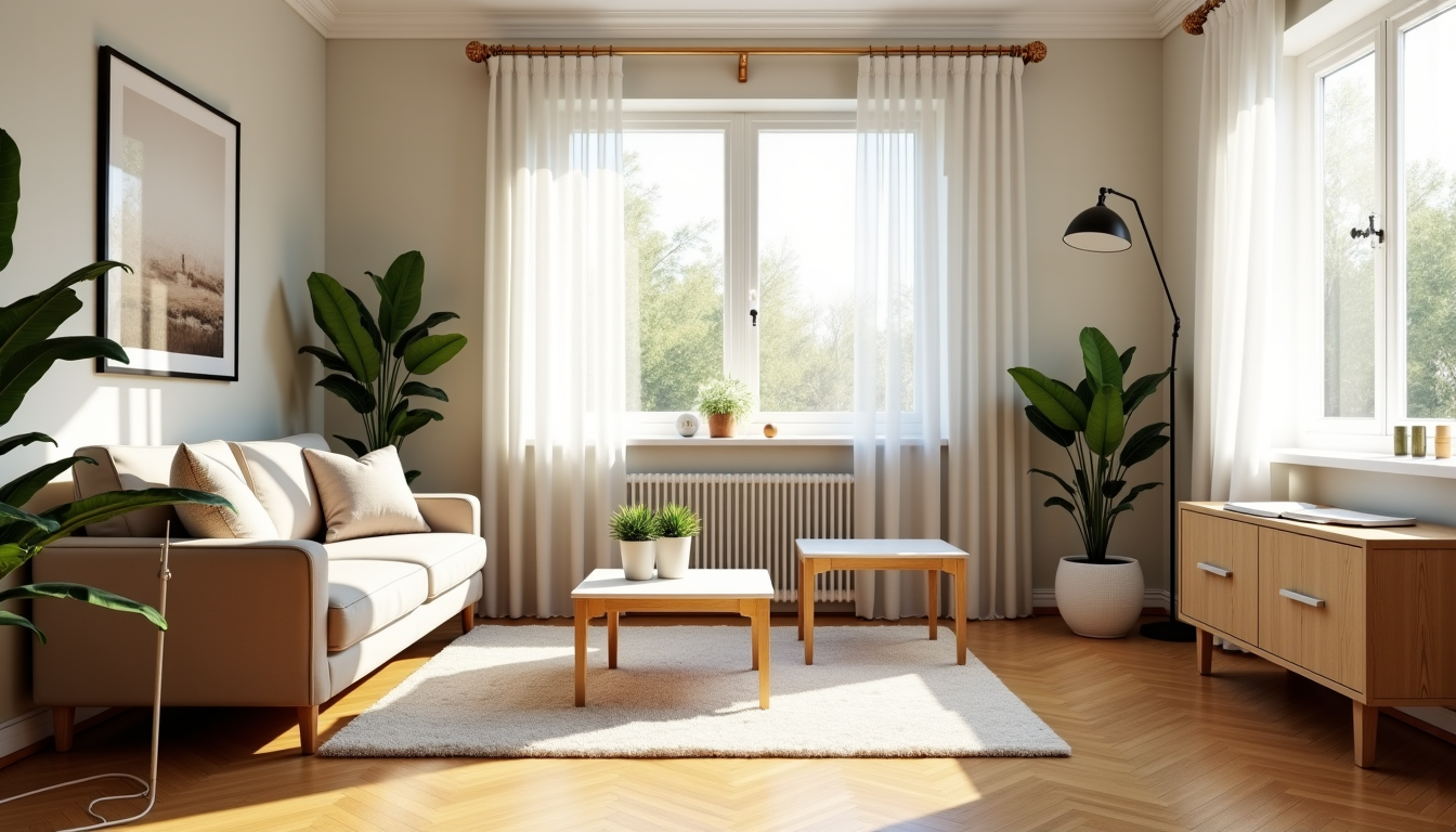 petit salon : 5 idées d'agencement pour agrandir l'espace sans pousser les murs — ne couvrez pas vos fenêtres avec des rideaux