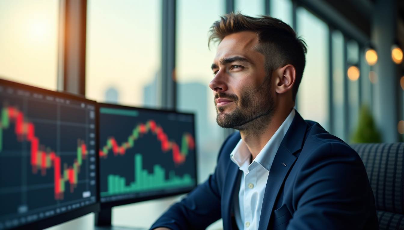 Illustration : malgré leur volatilité, les marchés financiers peuvent offrir — placer son argent en période d’incertitude économique ?