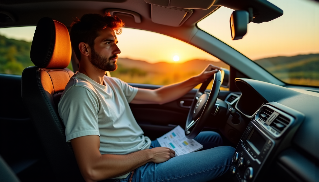 Illustration : enfin, n'oubliez pas les documents essentiels : un — road trip en solo : parcours conseillé et erreurs à éviter