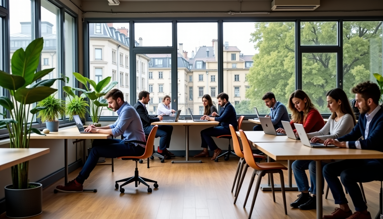 espace de travail à lyon : les nouvelles façons de travailler autrement ? — pour les grandes entreprises, la stratégie consiste à