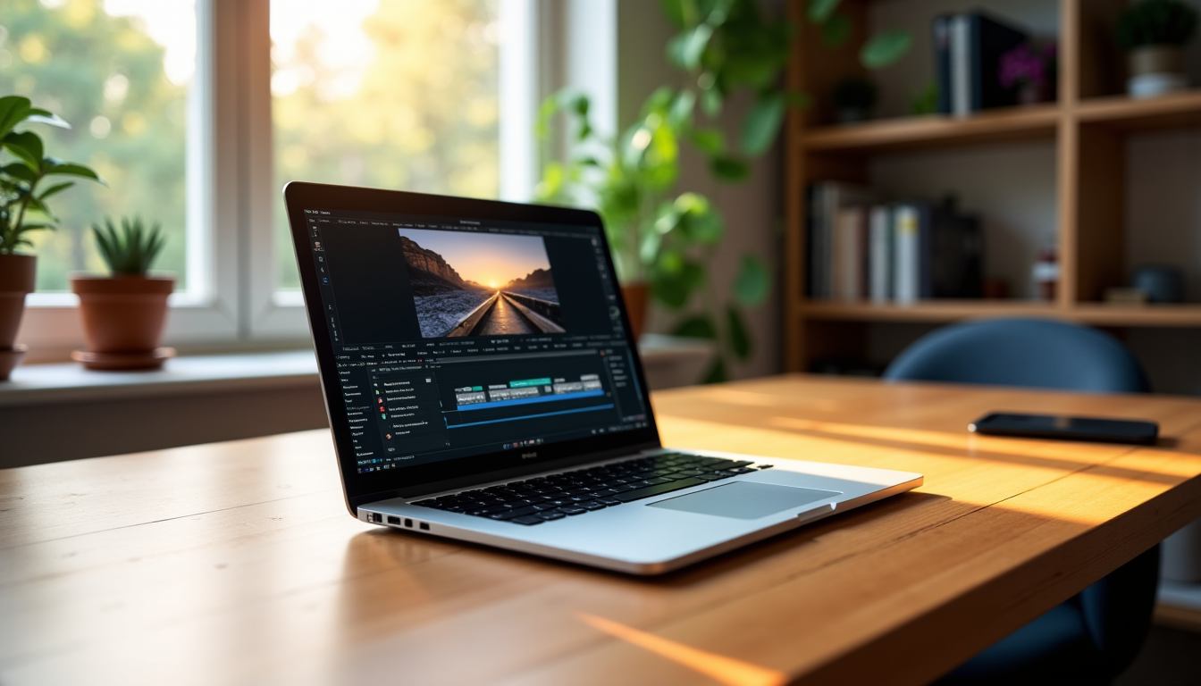 meilleurs laptops pour montage vidéo — la vitesse du stockage est un élément qui