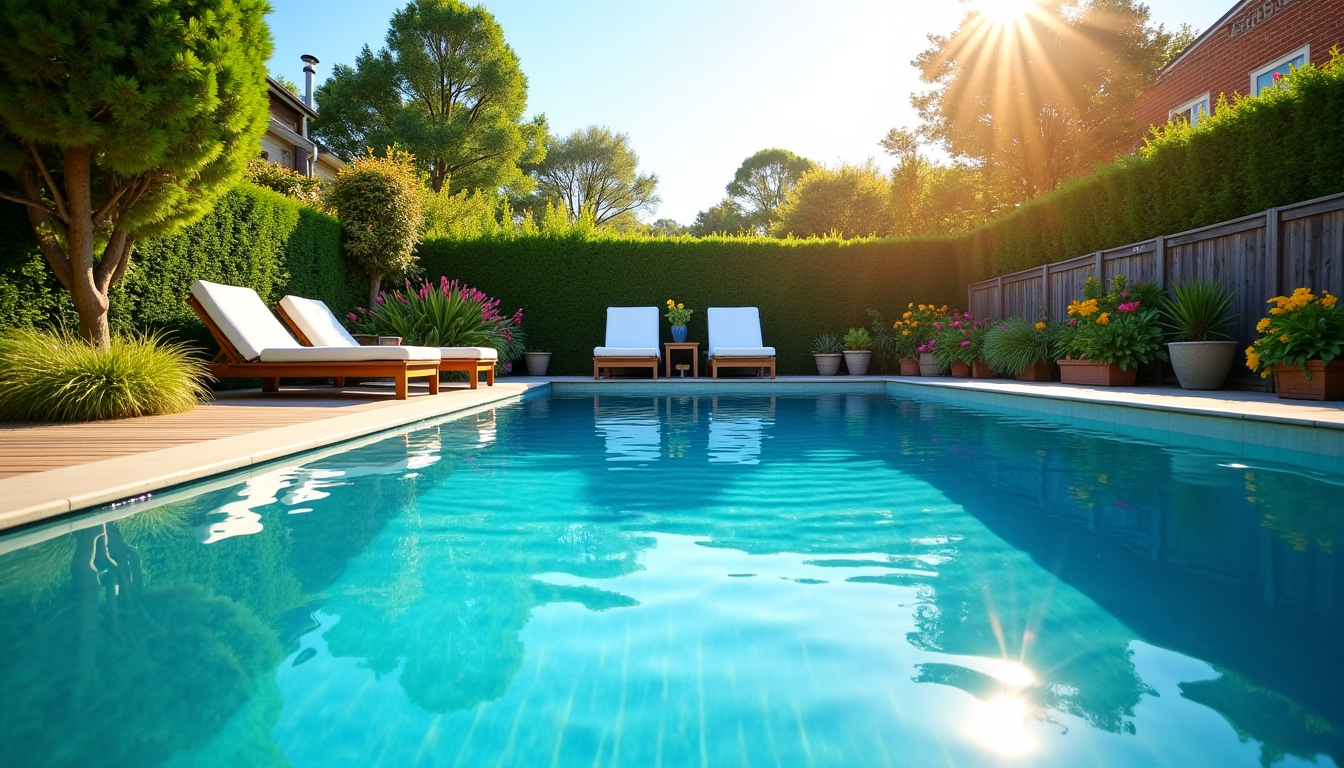 Illustration : au-delà des équipements et des produits, de bonnes — piscine : comment réduire les coûts d’entretien