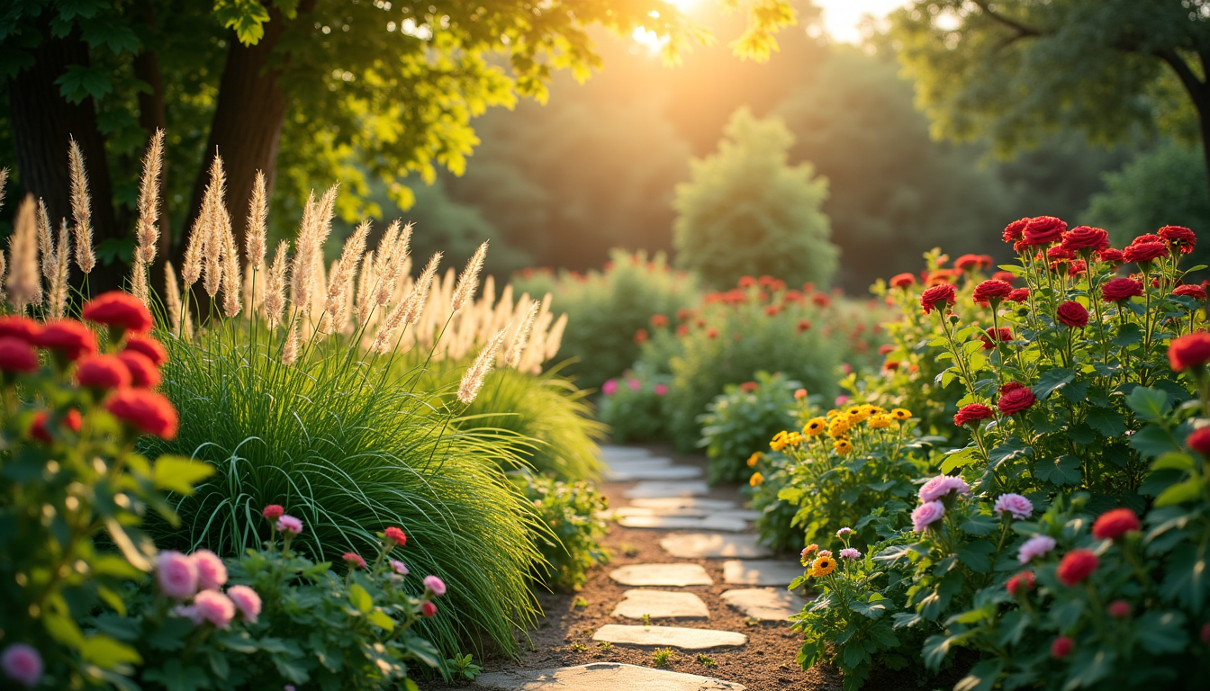 Illustration : le choix des végétaux est l'étape la plus — jardin sec ou verdoyant : quel style choisir