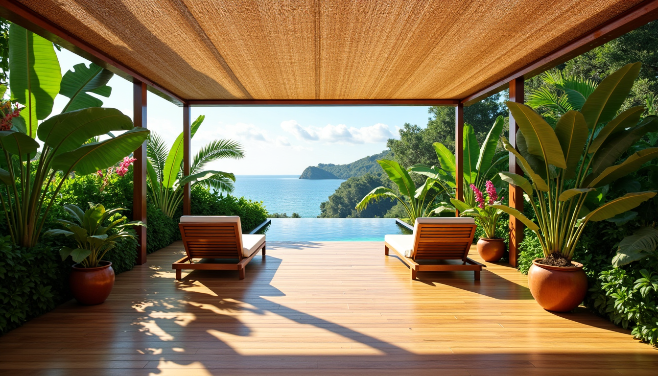 oile de coco : pourquoi c’est la solution la plus simple pour ombrager sa terrasse — la densité du tissage joue un rôle crucial