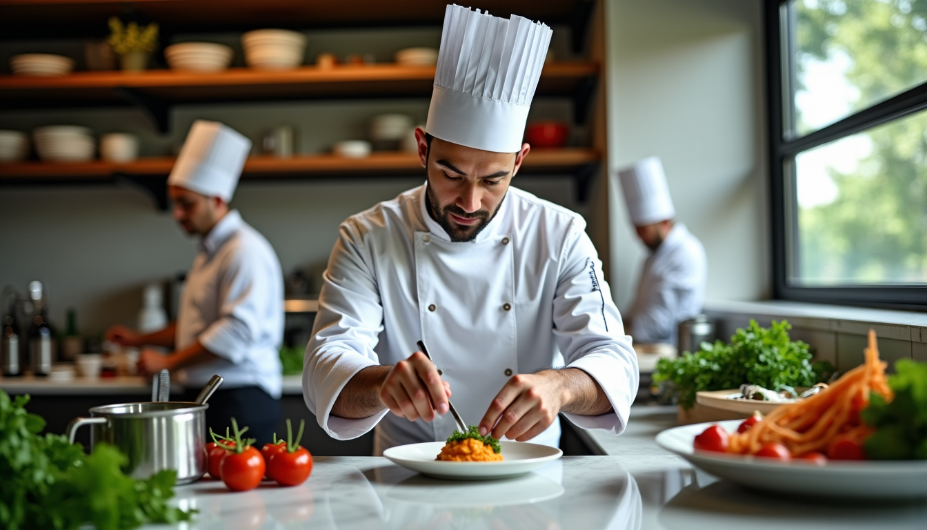 Illustration : chaque spécialisation demande des compétences spécifiques, mais toutes — devenir chef en cuisine ?
