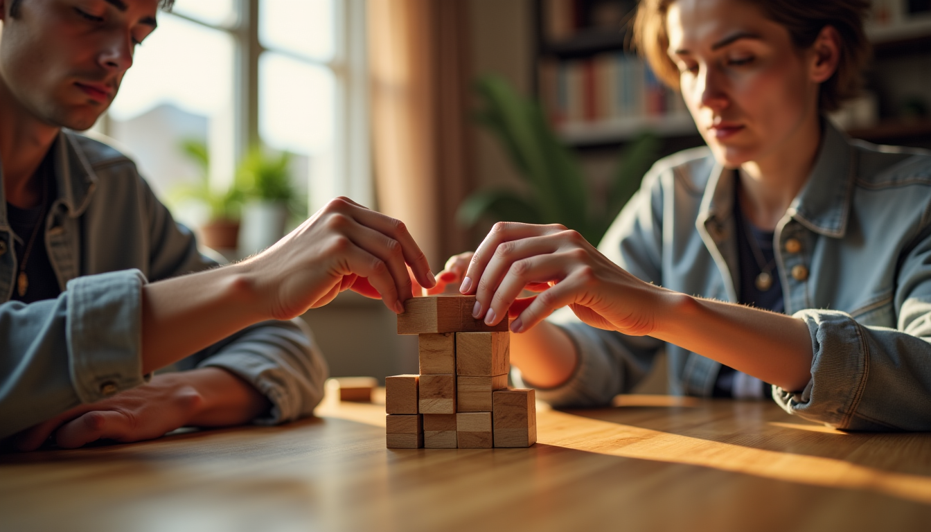 Illustration : en explorant les plateformes de jeux en ligne, — jouer au jeu des tours qui s'empilent ? règles et fonctionnement