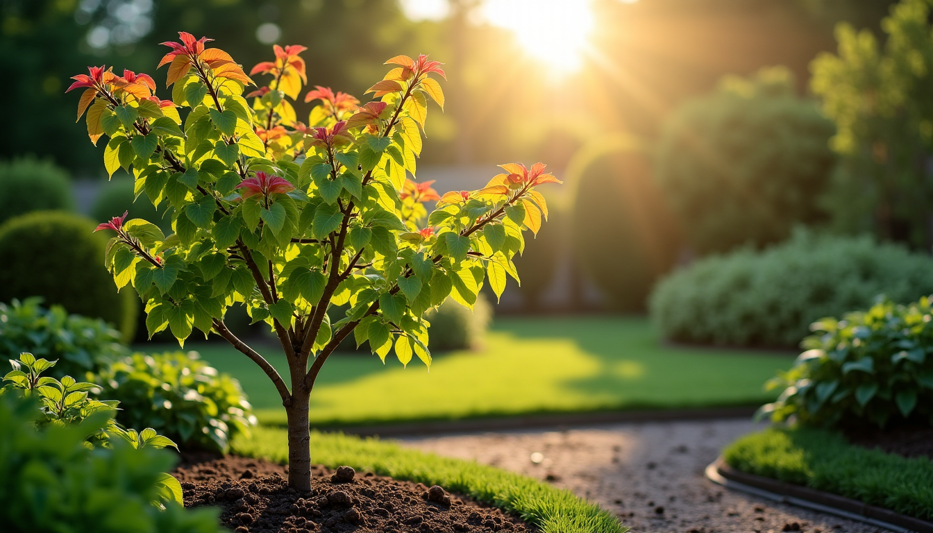 Illustration : illes trop importantes qui pourraient déséquilibrer l'arbre et — guide complet : comment réussir la plantation du liquidambar dans votre jardin