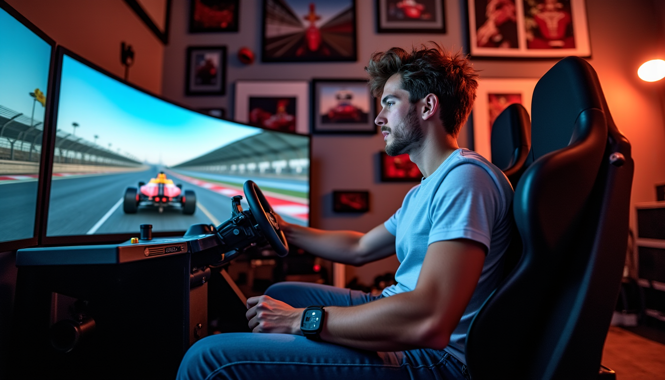 cadeaux f1 : les indispensables pour ravir un fan de sport automobile — l'univers numérique offre une autre dimension pour vivre
