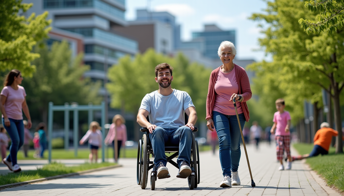 Illustration : de nombreuses associations et fondations s'engagent à impulser — handicap et autonomie : vers une société plus inclusive