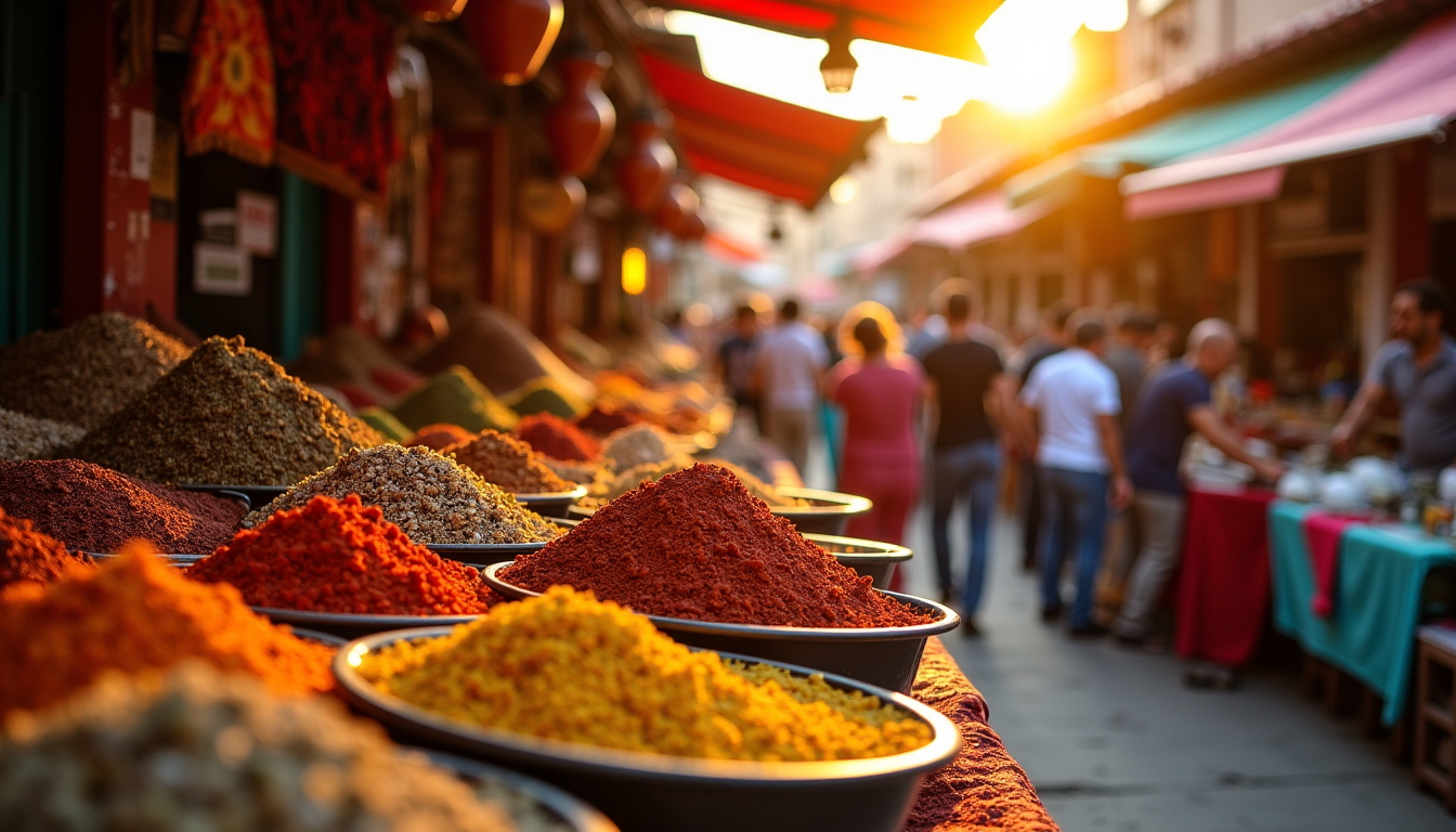 Illustration : le voyage gastronomique vous confronte également à la — cuisine et voyage : pourquoi la gastronomie est la meilleure façon de découvrir un pays