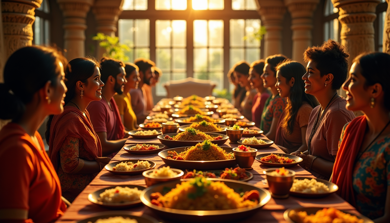 Illustration : , et les repas indiens sont souvent des — tourisme culinaire : les meilleures destinations mondiales pour les gourmets