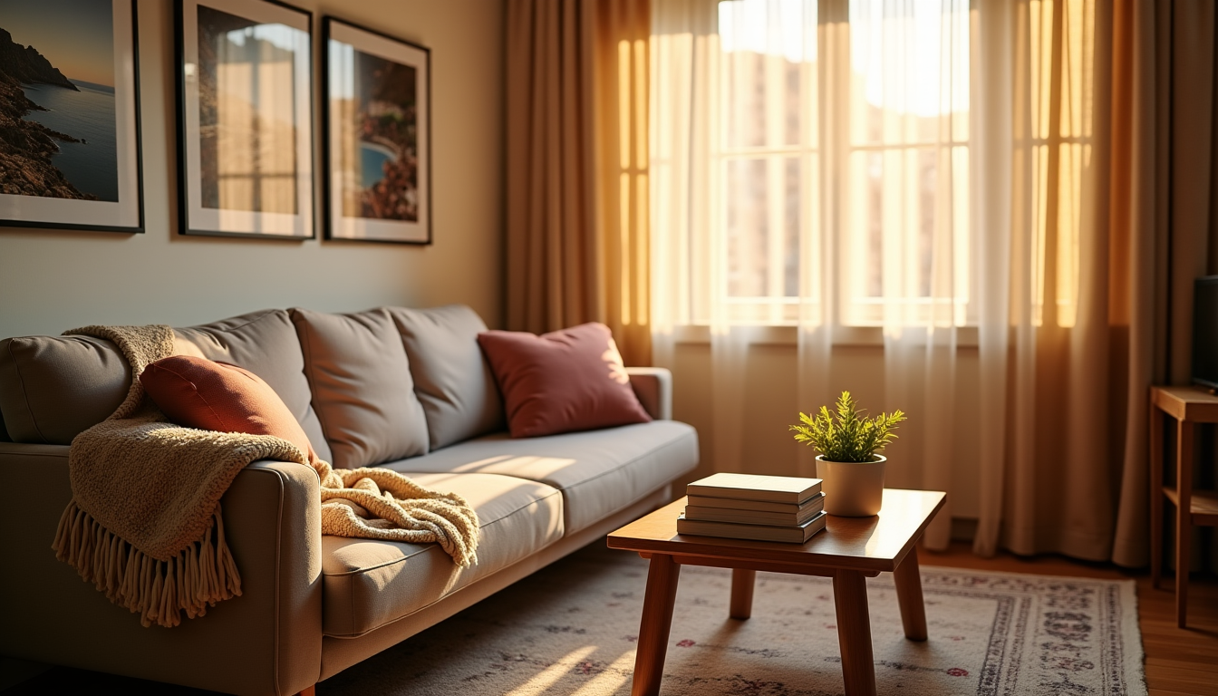 Illustration : enfin, n'oubliez pas les objets personnels. des photos — créer une ambiance cocooning dans son salon sans se ruiner ?