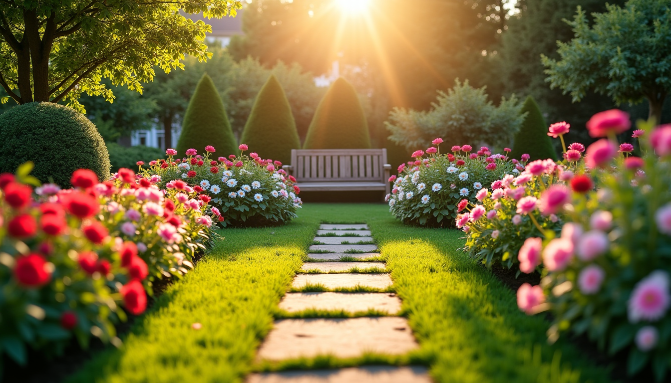 Illustration : un jardin magnifique est aussi un jardin bien — sublimez votre espace vert avec des idées créatives