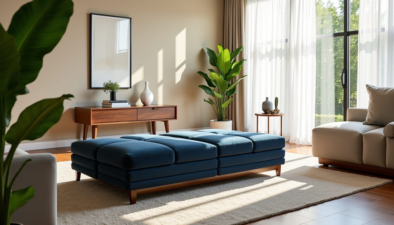 Illustration : le mobilier multifonctionnel est également un allié précieux. — secrets de la décoration intérieure que vous ignorez encore