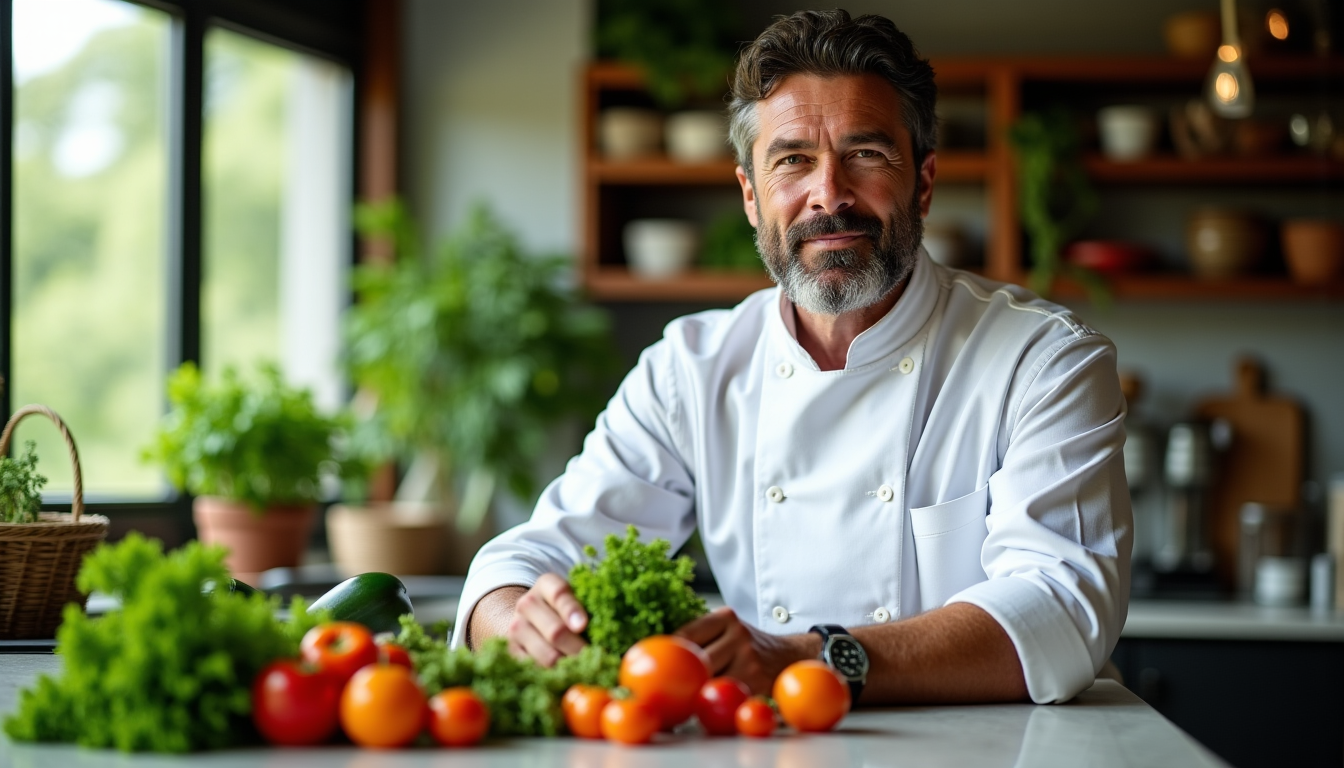 Illustration : « cuisiner est un acte politique, écologique et — cuisine durable transforme nos habitudes alimentaires