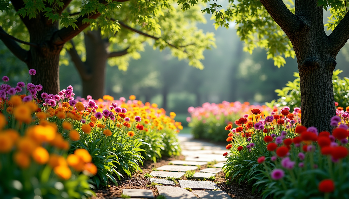 Illustration : "le jardin est un maître silencieux qui enseigne — harmonie verte et bien-être : secrets d'un jardin apaisant