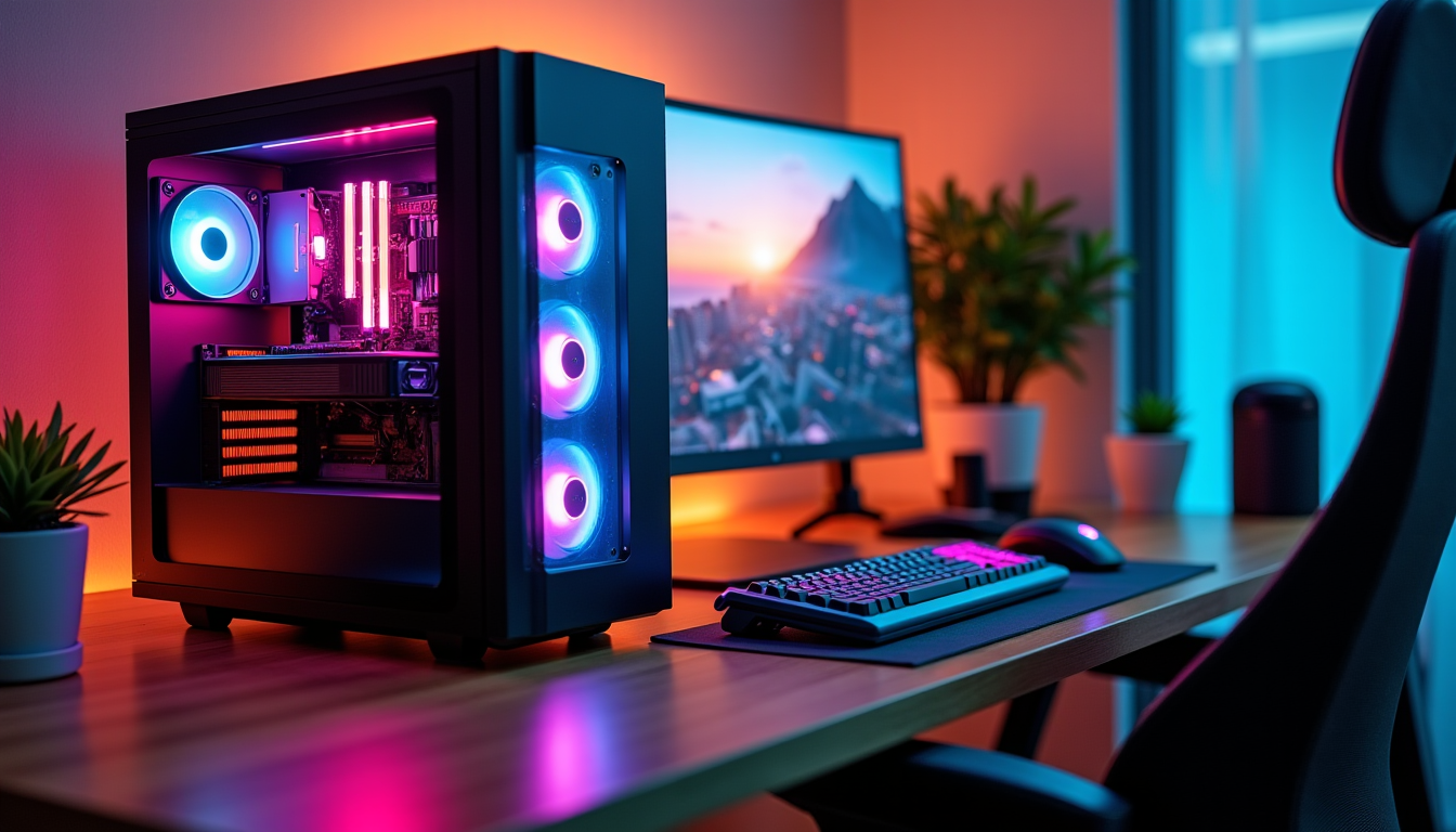 Illustration : au-delà des composants internes, l'expérience utilisateur est profondément — optimisez votre performance avec des composants pc modernes