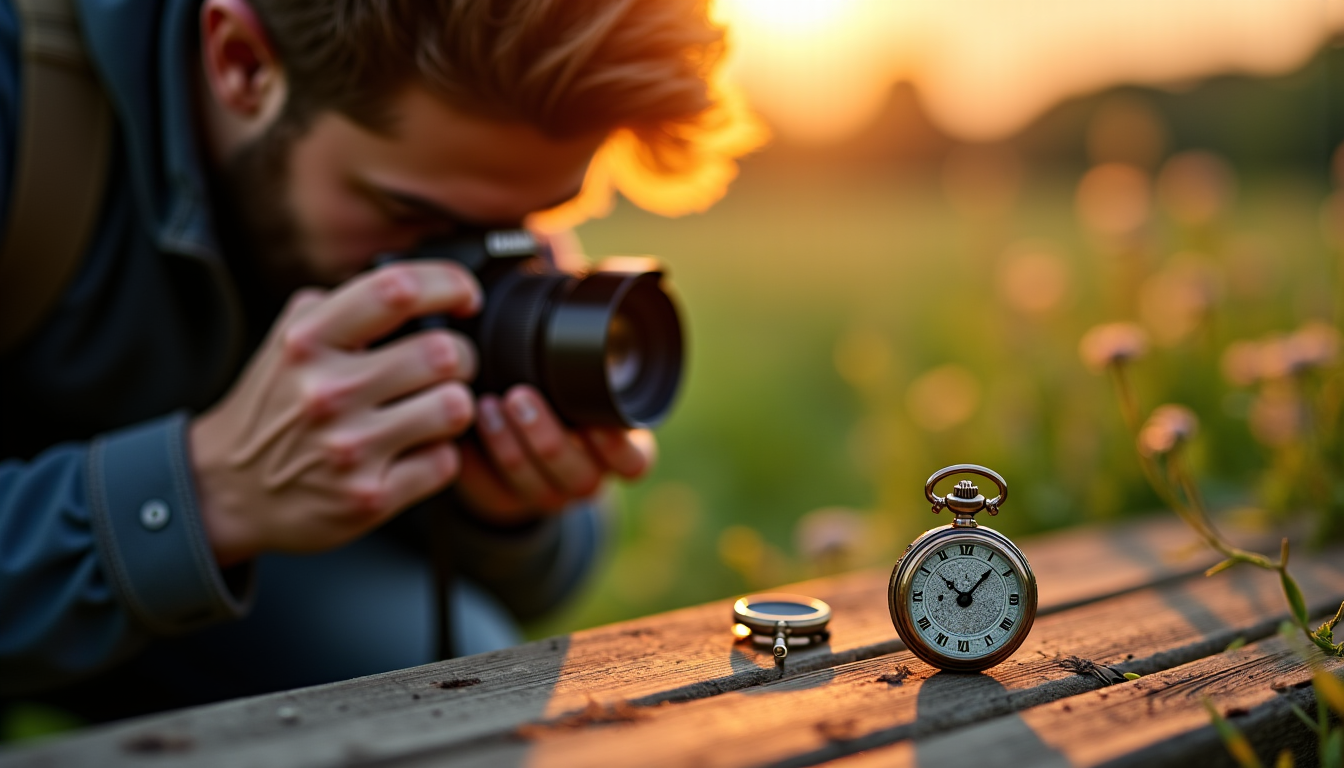 Illustration : eurs, petits objets permet des grossissements extrêmes, détails — l'art de capturer l'instant : secrets des photographes experts