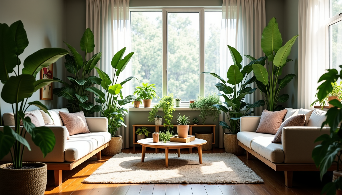 Illustration : pour une approche plus discrète, multipliez les plantes — personnalisez votre espace avec des idées déco originales