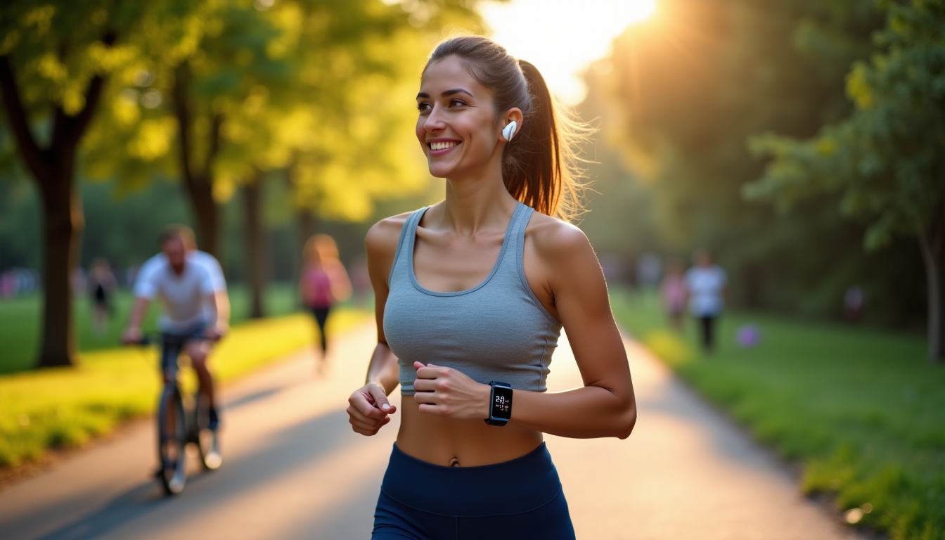 Illustration : ent un mode de vie plus sain en — innovation et quotidien : quand la technologie transforme nos vies