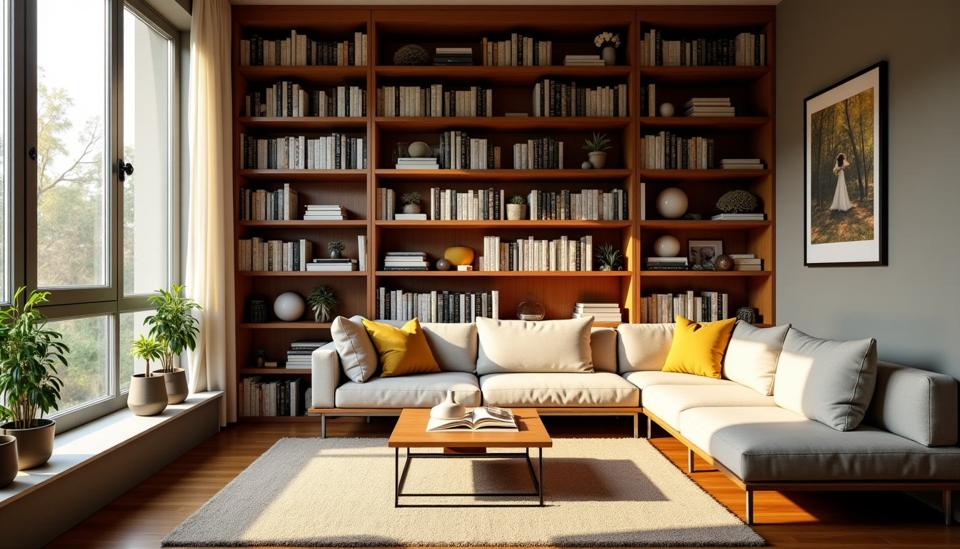 petits espaces : 10 astuces d’aménagement pour gagner des mètres carrés — installer des étagères ou des bibliothèques qui montent