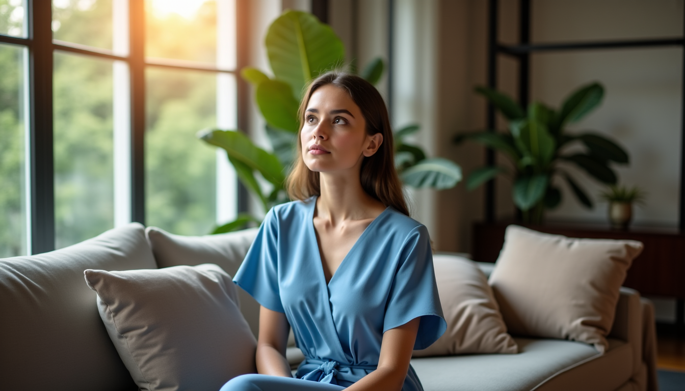 la mode influence notre moral : le pouvoir du dopamine dressing — le bleu est souvent perçu comme apaisant et