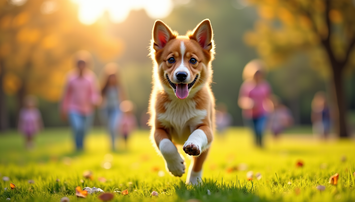 Illustration : une bonne socialisation dès le plus jeune âge — 10 conseils essentiels pour garder votre chien en bonne santé cette année