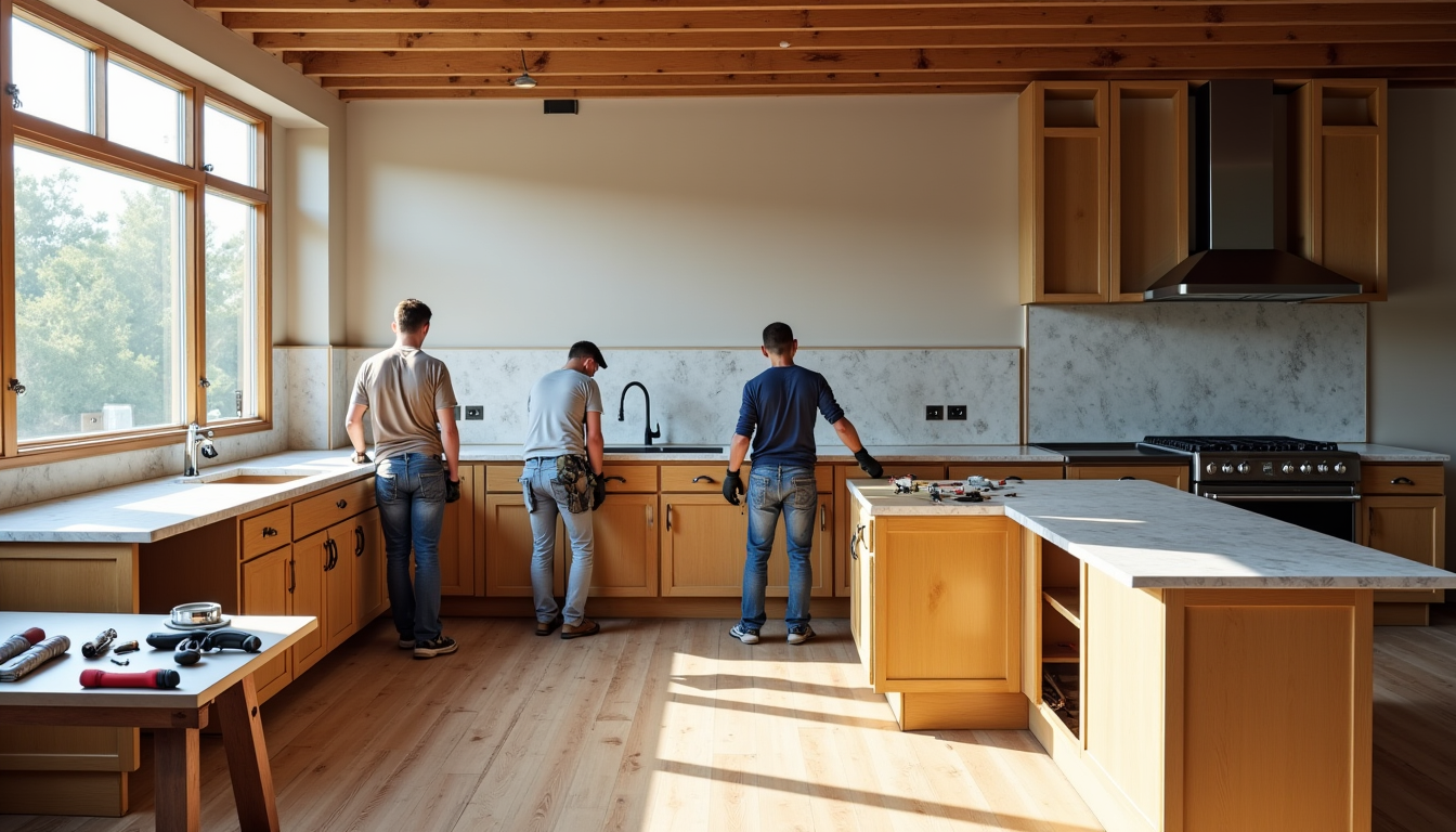 réussir la rénovation de sa cuisine ? le guide complet étape par étape — c'est la première étape physique. elle consiste à