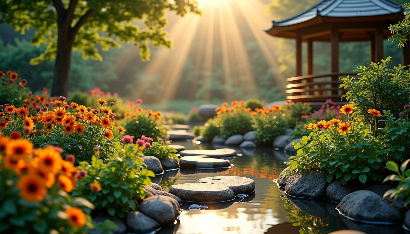 créer un havre de paix chez soi avec un jardin enchanteur — au-delà de la structure, ce sont les éléments