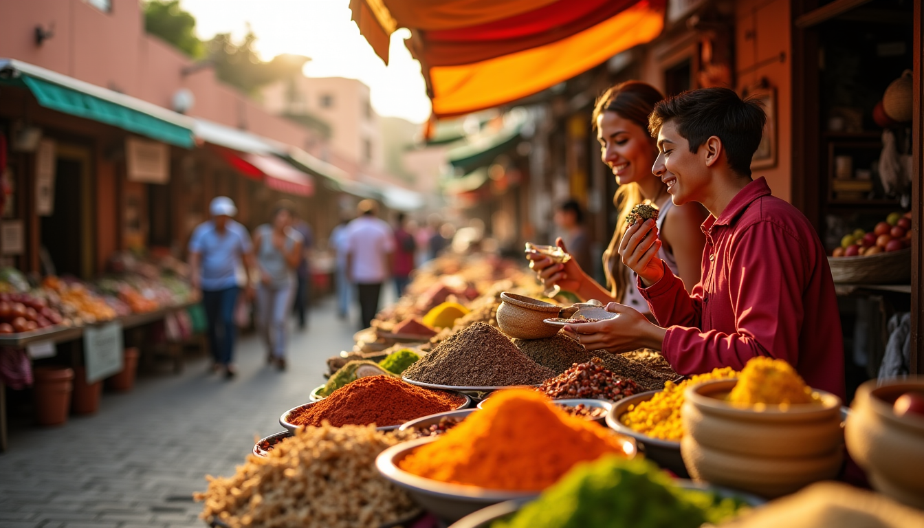 Illustration : ces expériences gustatives sont bien plus qu'une simple — immersion totale : vivre la culture à travers le voyage