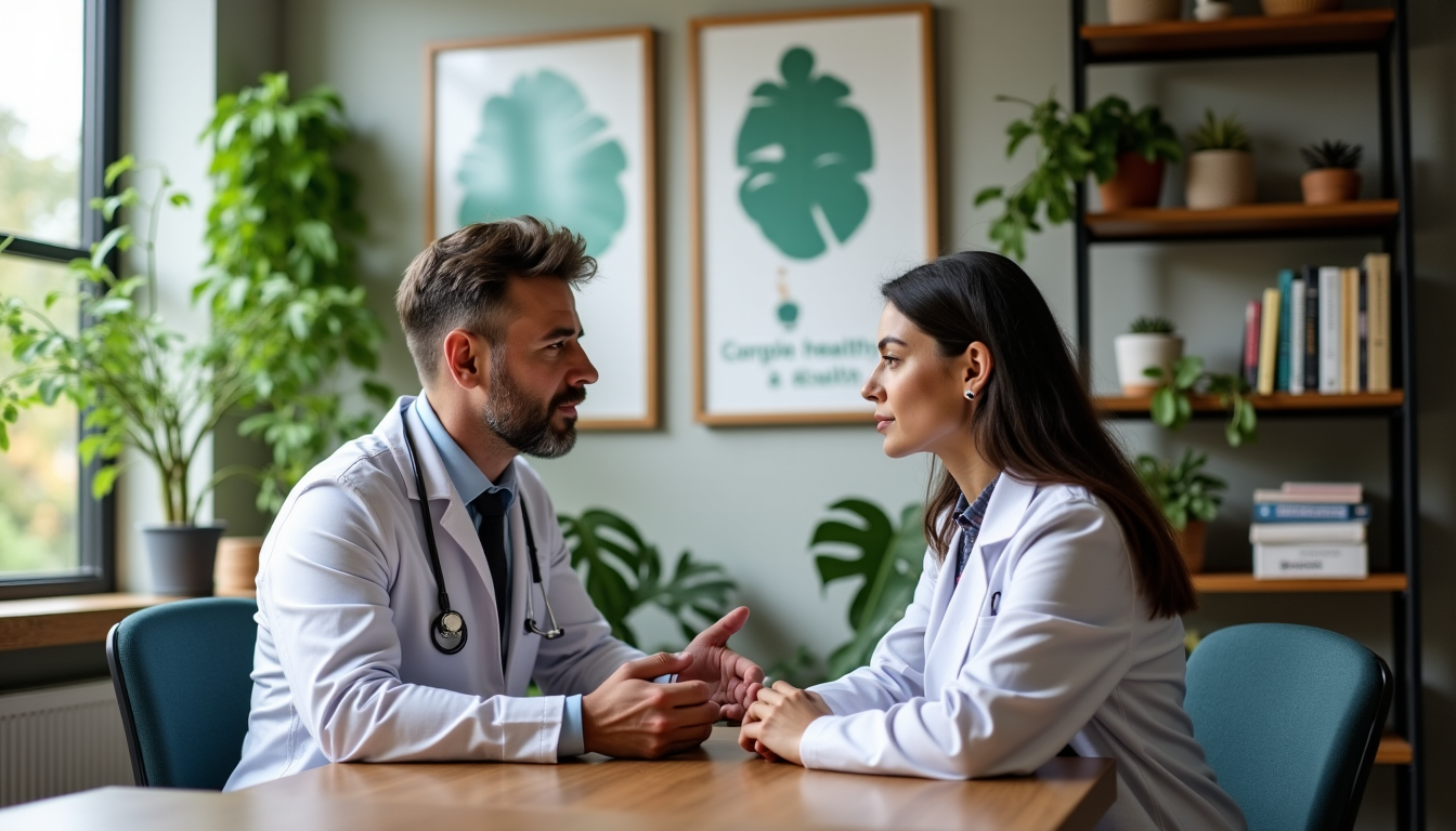 Illustration : « l'intégration des approches complémentaires aux soins conventionnels, — médecine douce : le guide complet pour débuter en toute sécurité